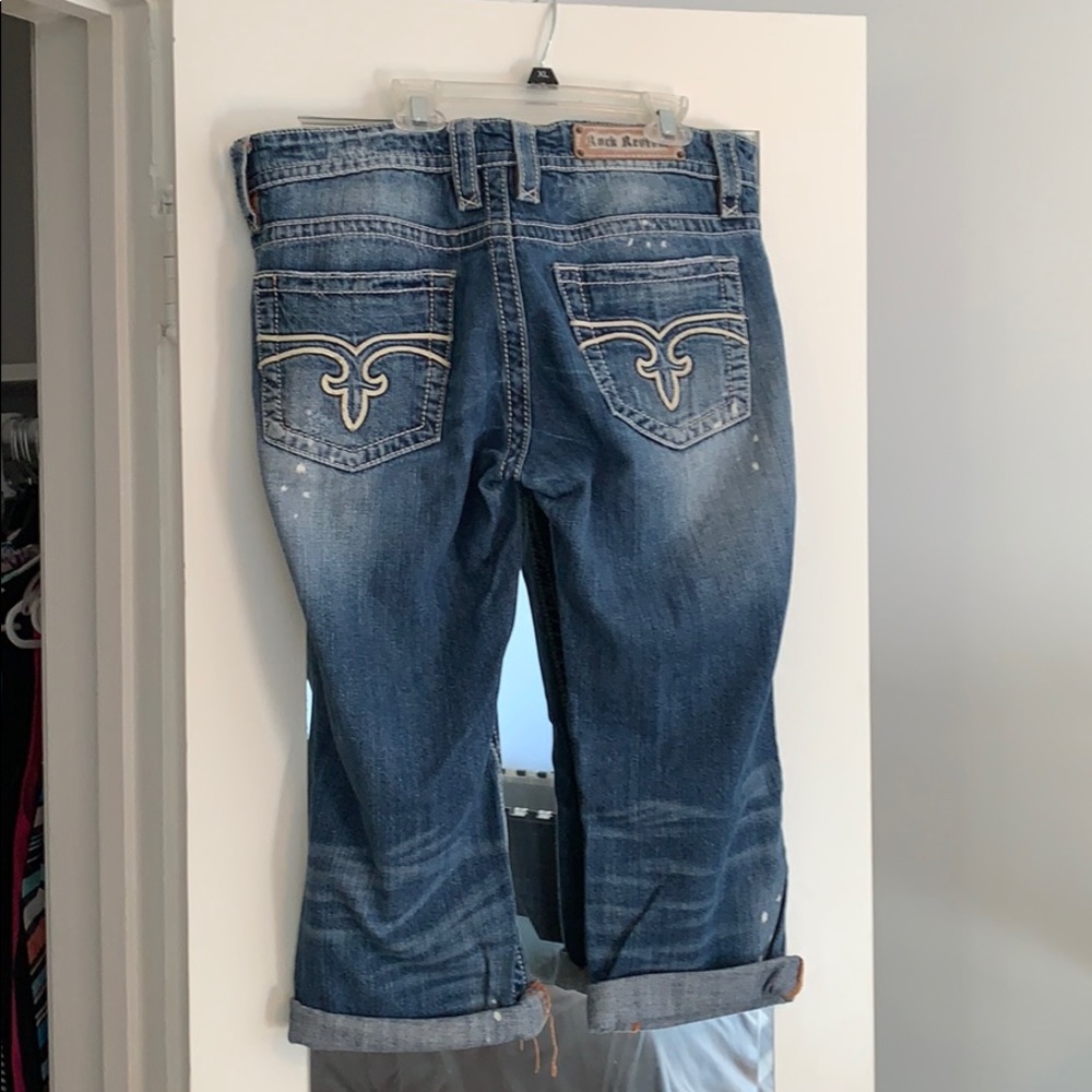 Rock Revival Capri size 31 Emilie Boyfriend